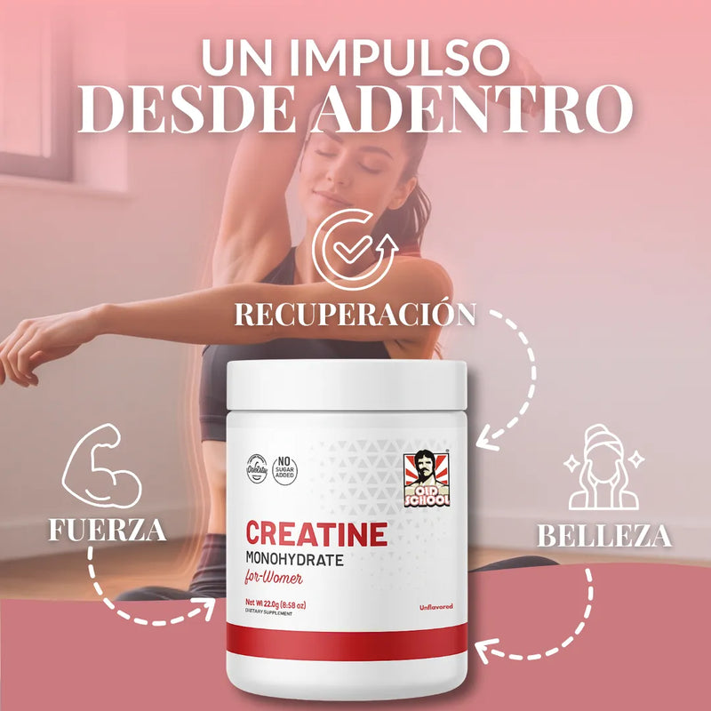 Monohidrato De Creatina Para Mujeres
