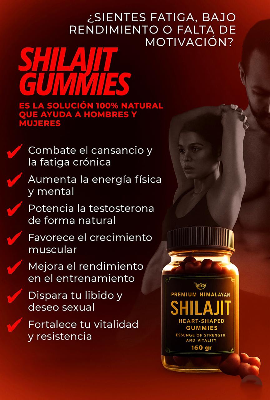 ⚡ ¡OFERTA IRRESISTIBLE! ⚡ 👉 LLÉVATE 2 GOMAS SHILAJIT POR EL PRECIO DE 1. MÁS ENERGÍA, MÁS FUERZA, MÁS TESTOSTERONA